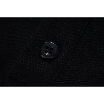 Поло Versace With Pattern On The Collar "Black" фото № 2