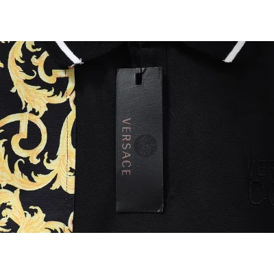 Поло Versace Jeans Couture "Black,Yellow" фото № 8