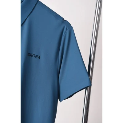 Поло Zegna With The Inscription "Blue" фото № 4