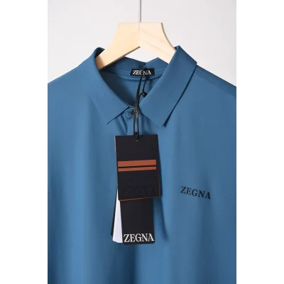 Поло Zegna With The Inscription "Blue" фото № 5