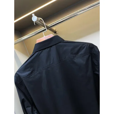 Рубашка Burberry Clear Frontisde Print Horse And Warrior "Black" фото № 6