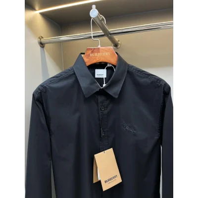 Рубашка Burberry Clear Frontisde Print Horse And Warrior "Black" фото № 2