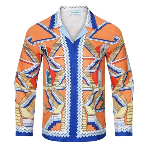 Рубашка Casablanca A Maze Of Stairs "Orange"