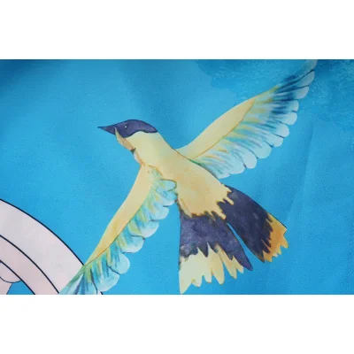 Рубашка Casablanca Above The Sky Level "Blue" фото № 6