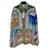 Рубашка Casablanca Mosaic Colorful Windows "Green"