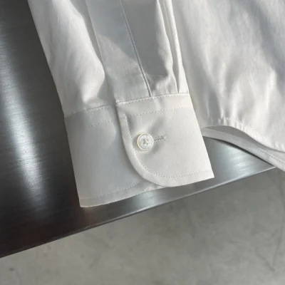 Рубашка Christian Dior Very Small Logo On Pocket CD "White" фото № 5