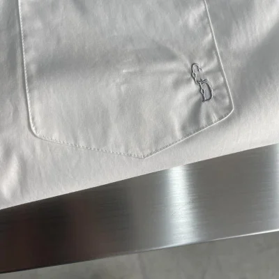 Рубашка Christian Dior Very Small Logo On Pocket CD "White" фото № 3