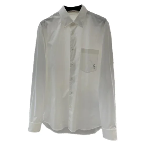 Рубашка Christian Dior Very Small Logo On Pocket CD "White"