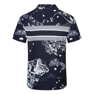 Рубашка Christian Dior Large Front Logo "Black" фото № 2