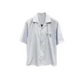 Рубашка Christian Dior Many Blue Lines Print "Blue"