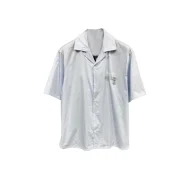 Рубашка Christian Dior Many Blue Lines Print "Blue"