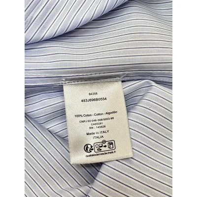 Рубашка Christian Dior Blue Lines "Blue" фото № 2 Рубашка Christian Dior Blue Lines "Blue" фото № 2