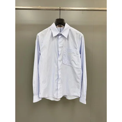 Рубашка Christian Dior Blue Lines "Blue" фото № 8 Рубашка Christian Dior Blue Lines "Blue" фото № 8