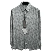 Рубашка Christian Dior Gray Small Dior Logos "Gray"