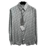 Рубашка Christian Dior Gray Small Dior Logos "Gray"