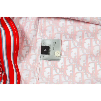 Рубашка Christian Dior Full Filling Of Letters "Red" фото № 4