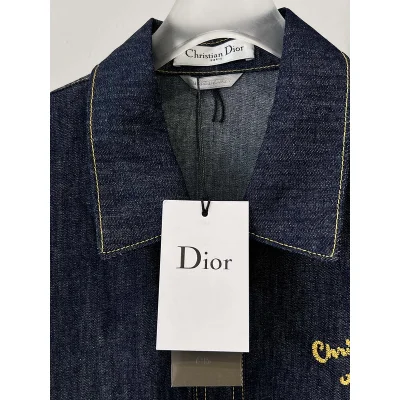 Рубашка Dior With Thin Stripes "Blue/Gray" фото № 5 Рубашка Dior With Thin Stripes "Blue/Gray" фото № 5