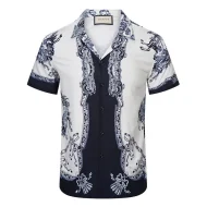 Рубашка Gucci Patterned Print Without Pockets "White"