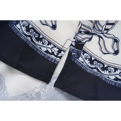 Рубашка Gucci Patterned Print Without Pockets "White" фото № 6