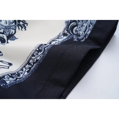 Рубашка Gucci Patterned Print Without Pockets "White" фото № 7