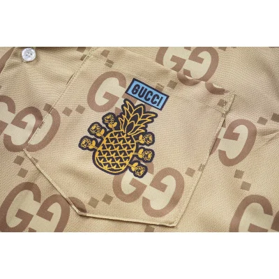 Рубашка Gucci Logo Print "Sandy" фото № 6