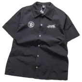 Рубашка Hellstar Face And Star Back "Black"