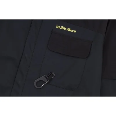 Рубашка Louis Vuitton Button Front Pocket Text "Black" фото № 4