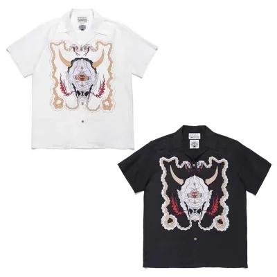 Рубашка Wacko Maria Fiend "Black" фото № 2