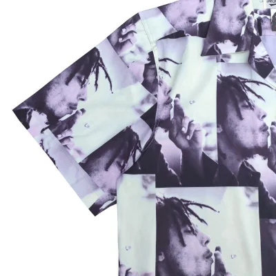 Рубашка Wacko Maria With Bob Marley Print "Mint" фото № 2