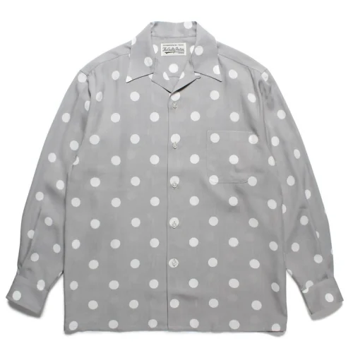 Рубашка Wacko Maria Polka Dots "Gray"