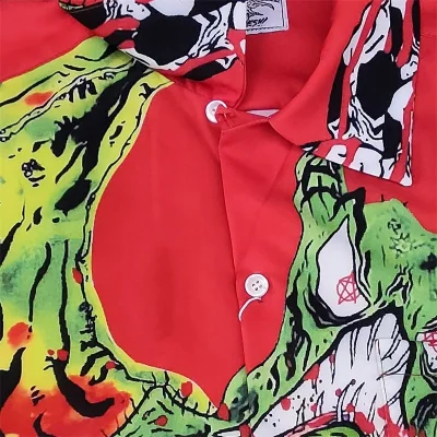 Рубашка Wacko Maria X Neckface Devil "Red" фото № 5