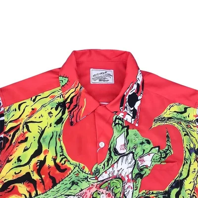 Рубашка Wacko Maria X Neckface Devil "Red" фото № 6