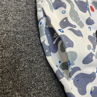 Шорты A Bathing Ape Terrified "White/Blue" фото № 3