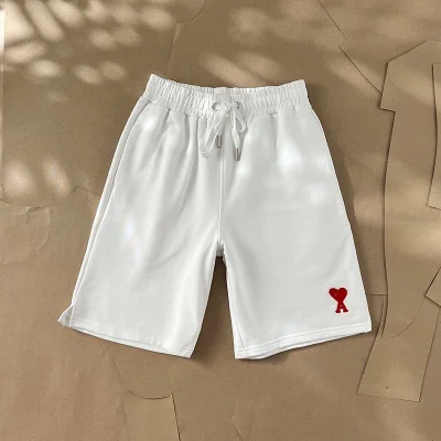 Шорты Amiri Heart Logo "White" фото № 2