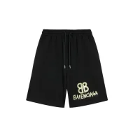 Шорты Balenciaga Classic Inscription "Black"