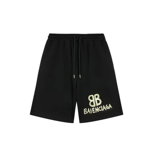 Шорты Balenciaga Classic Inscription "Black"