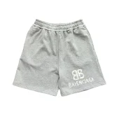 Шорты Balenciaga Cotton With Logo "Gray"