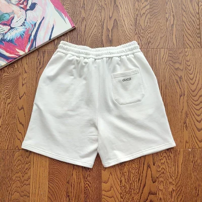 Шорты Balenciaga X Gucci Graffiti Logo "White" фото № 7