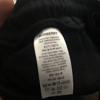 Шорты Burberry Pro With Logo "Black" фото № 5