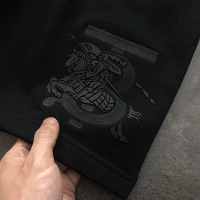 Шорты Burberry Pro With Logo "Black" фото № 7