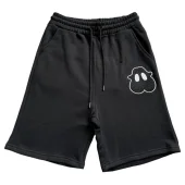 Шорты Burberry Embroidered Print "Black"