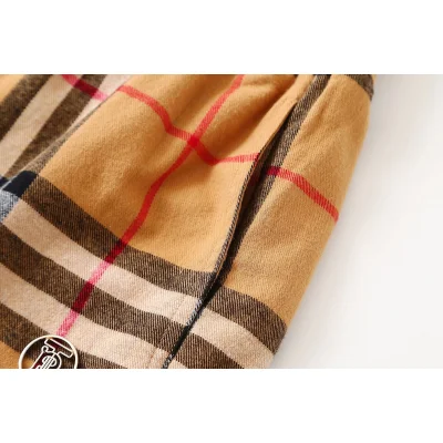 Шорты Burberry Triple stripe "Beige" фото № 5