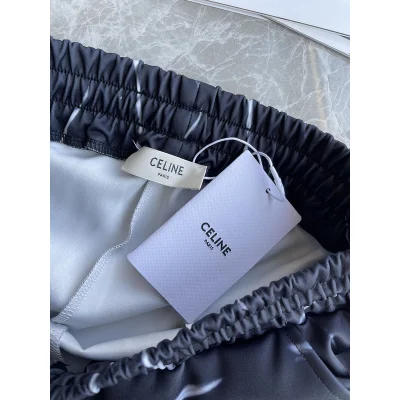 Шорты Celine Uneven Lines "Black" фото № 4 Шорты Celine Uneven Lines "Black" фото № 4