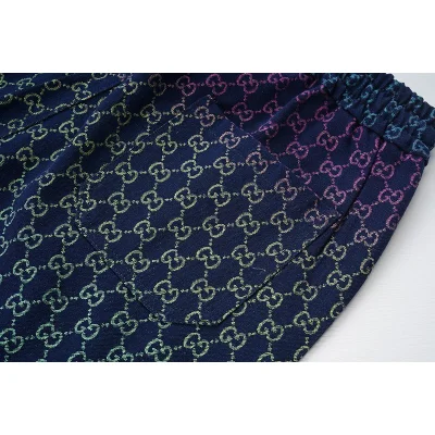 Шорты Gucci With Cord Black "Blue/Violet" фото № 3