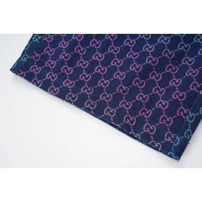 Шорты Gucci With Cord Black "Blue/Violet" фото № 4