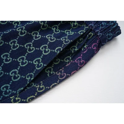 Шорты Gucci With Cord Black "Blue/Violet" фото № 5
