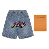 Шорты Louis Vuitton Creative Place For The Inscription "Blue"