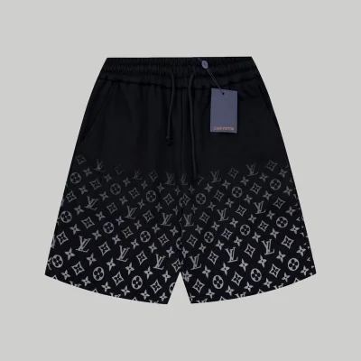 Шорты Louis Vuitton With Half-Painted Emblems "Black" фото № 6 Шорты Louis Vuitton With Half-Painted Emblems "Black" фото № 6