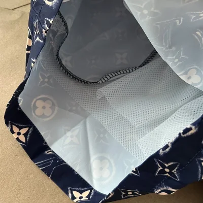 Шорты Louis Vuitton With A Lot Of Emblems "Blue" фото № 8