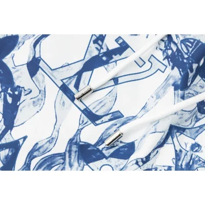 Шорты Louis Vuitton Sea Breeze "Blue/White" фото № 2